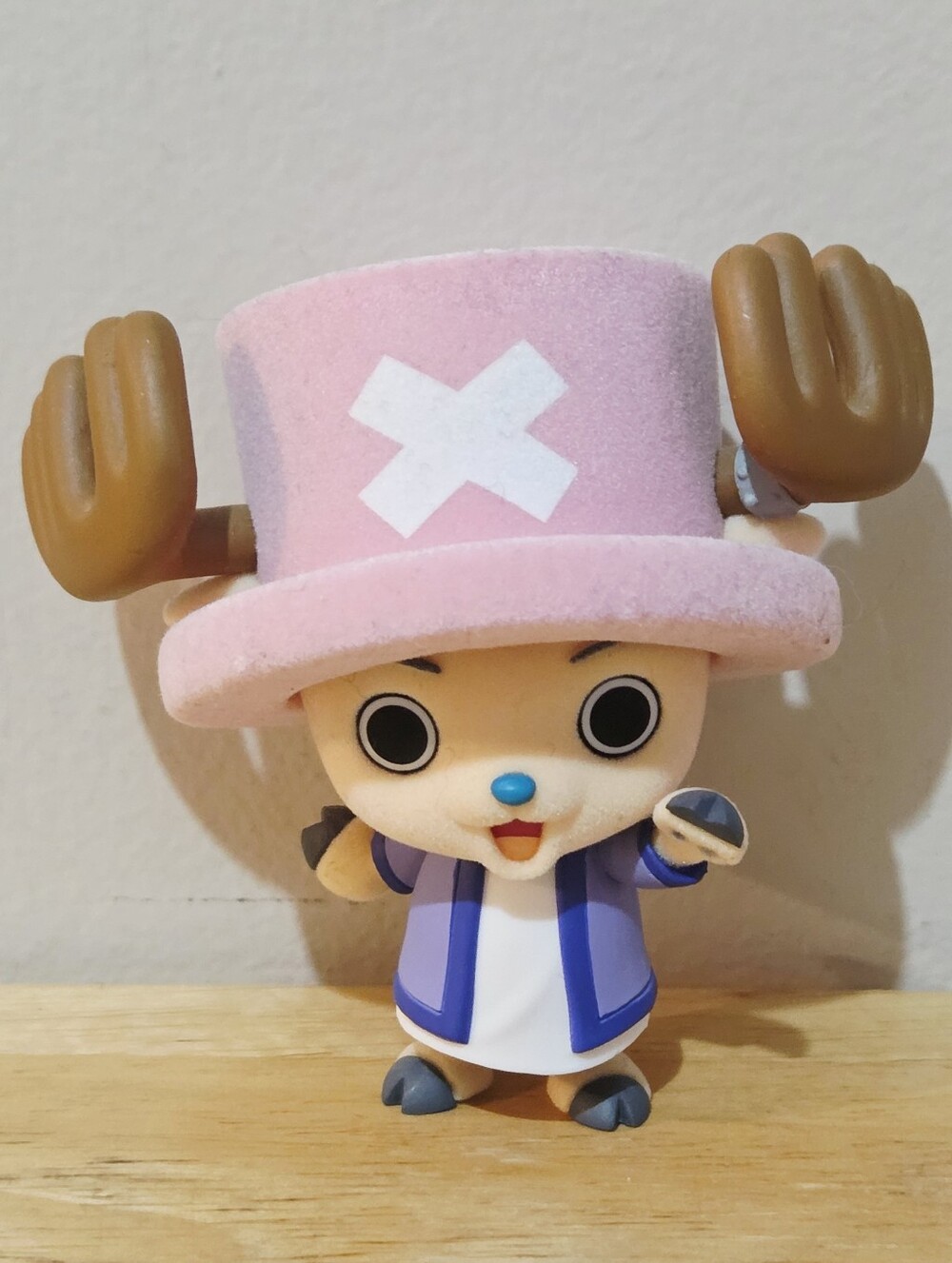 *2 for $30* One Piece Tony Tony Chopper Fluffy Puffy 3” Figure - Bandai Spirits